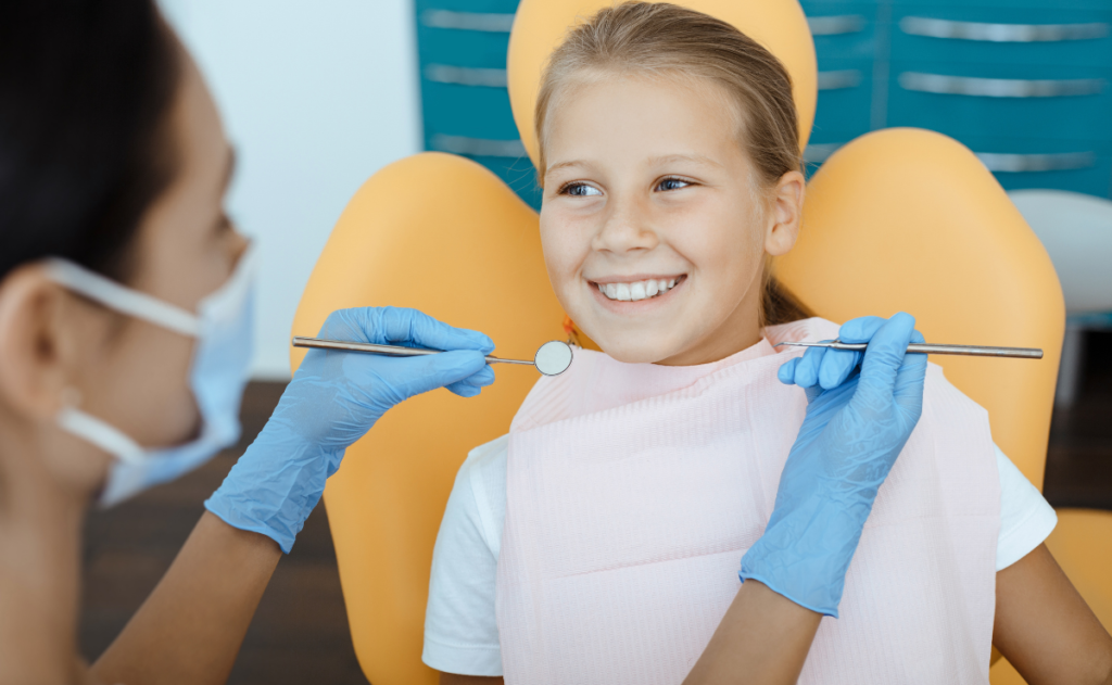 girl-in-dentist-chair-dental-extractions